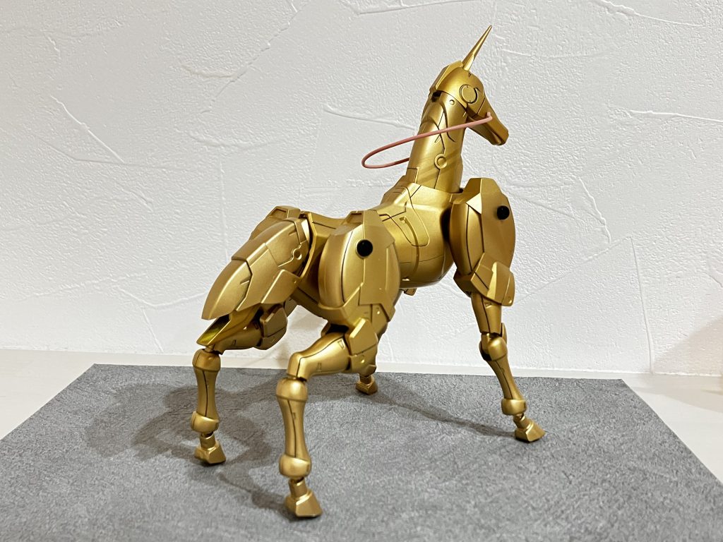 バックショット〜ちゃんと首も可動します