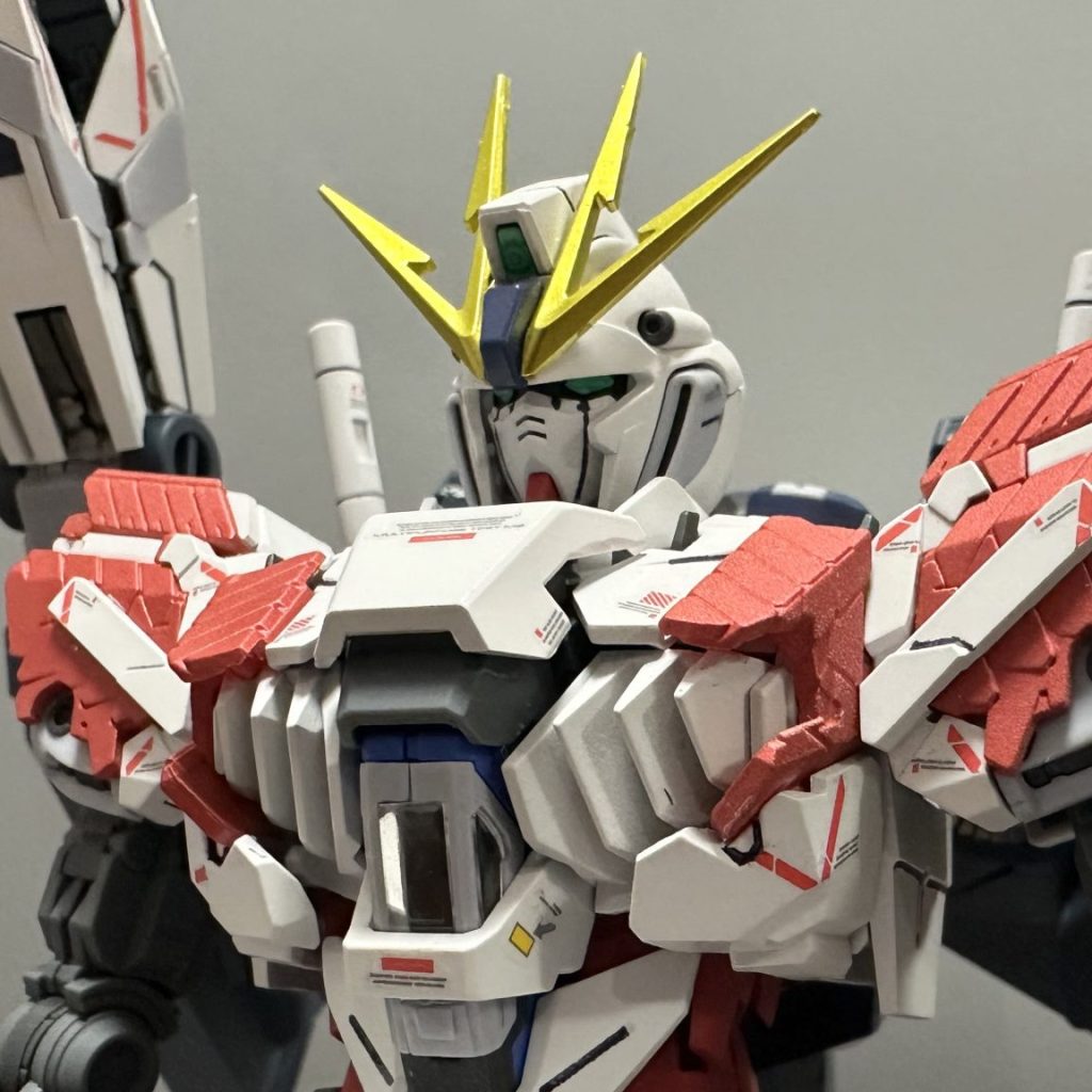 MG ナラティブガンダム｜はむすたー侍さんのガンプラ作品