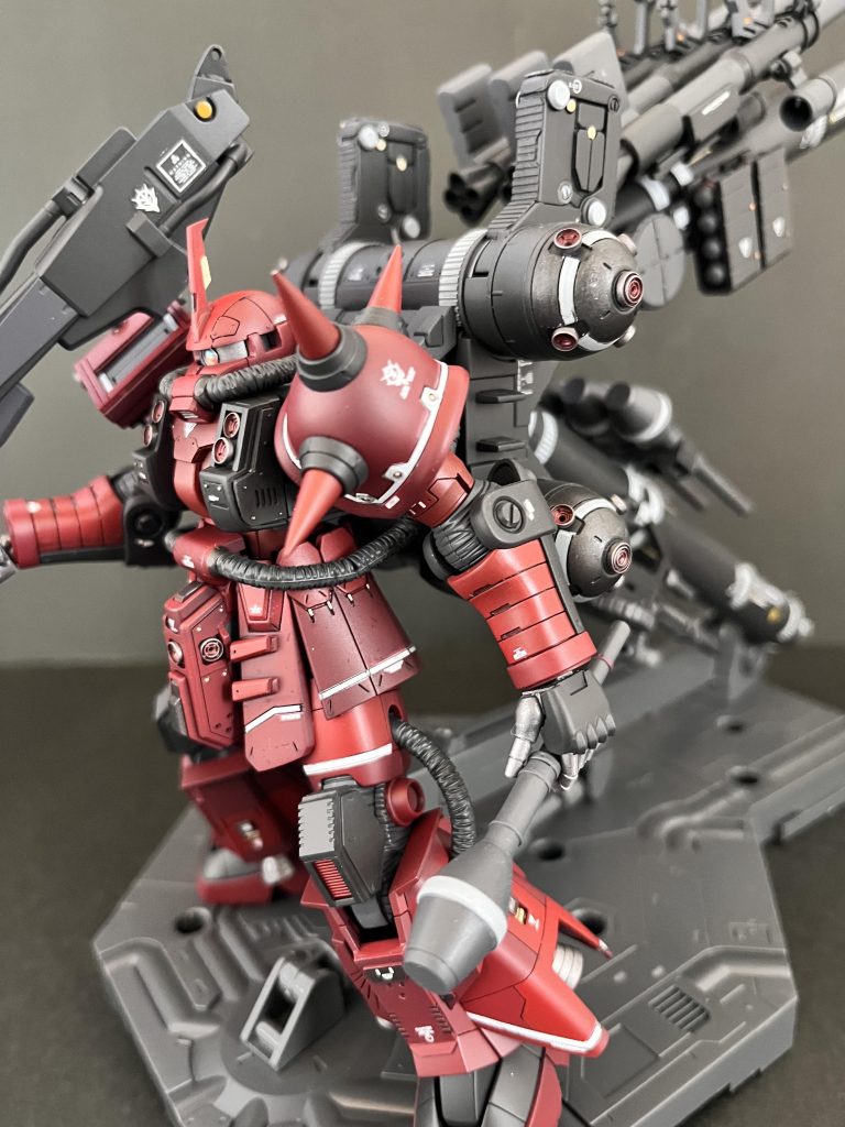 1/144 HG MS-06R 高機動型ザク サイコ・ザク完成しました!–7枚目/制作者:black🇯🇵