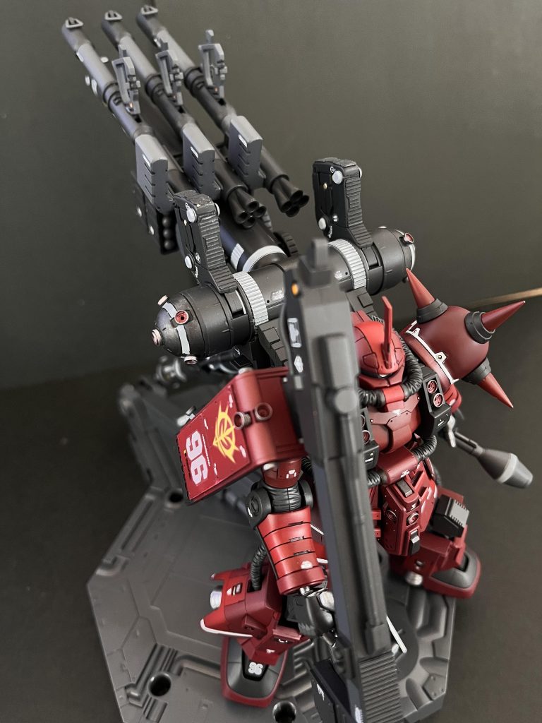 1/144 HG MS-06R 高機動型ザク サイコ・ザク完成しました!–5枚目/制作者:black🇯🇵