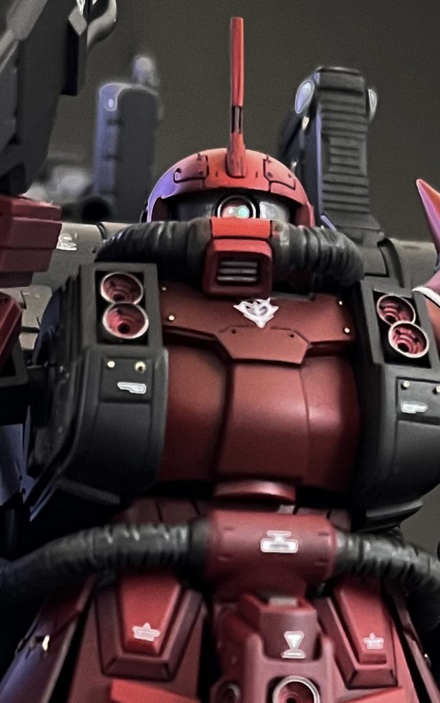 1/144 HG MS-06R 高機動型ザク サイコ・ザク完成しました!–6枚目/制作者:black🇯🇵