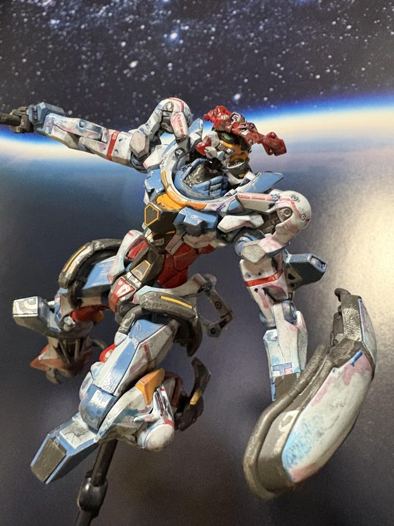 っでまあ、結局普通に汚したのですが、でも銃創後などはやめとこって思ったのと汚しを少し控え目にはしました