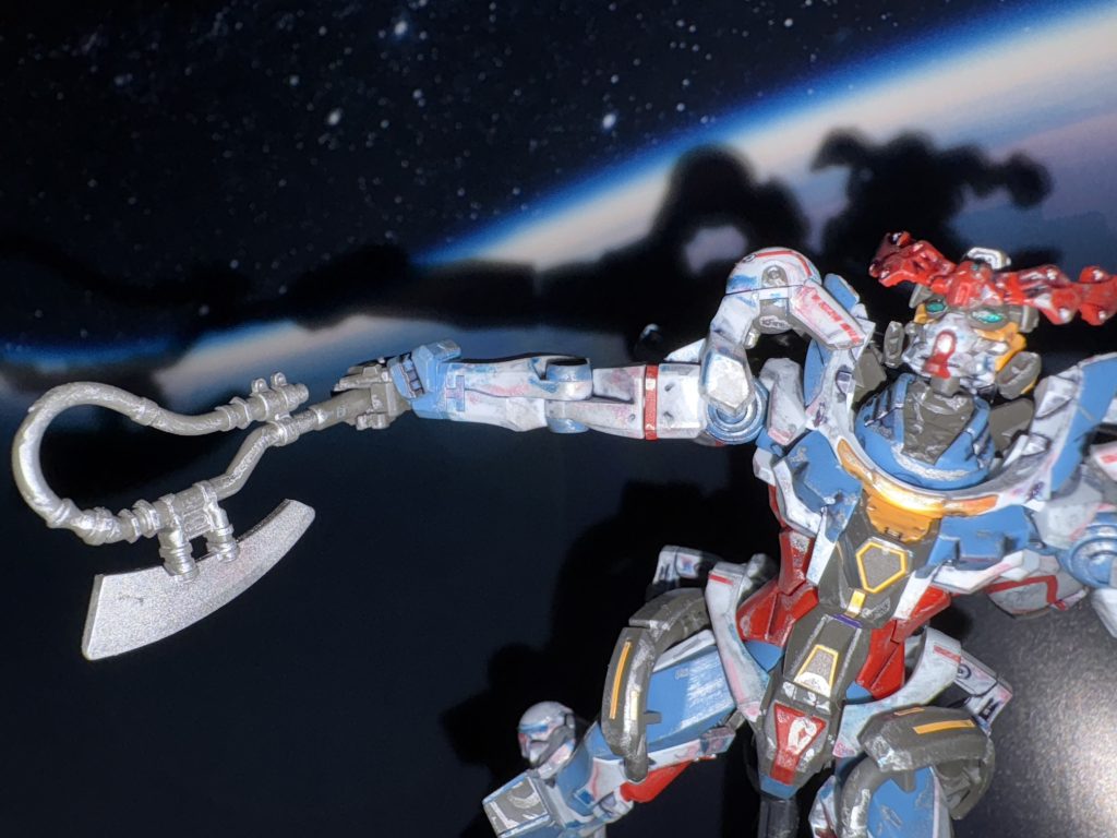 久しぶりにスマートな機体作りましたねーTVが楽しみです