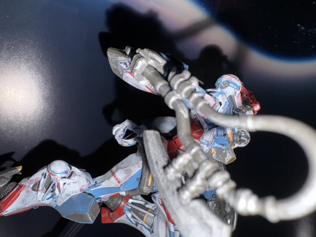 ヒートホークのアップで撮ってみたけど、これは失敗( ̄▽ ̄;)