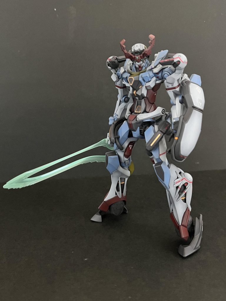 ＨＧ 1/144 GQuuuuuuX ジークアクス完成しました！–5枚目/制作者：black🇯🇵