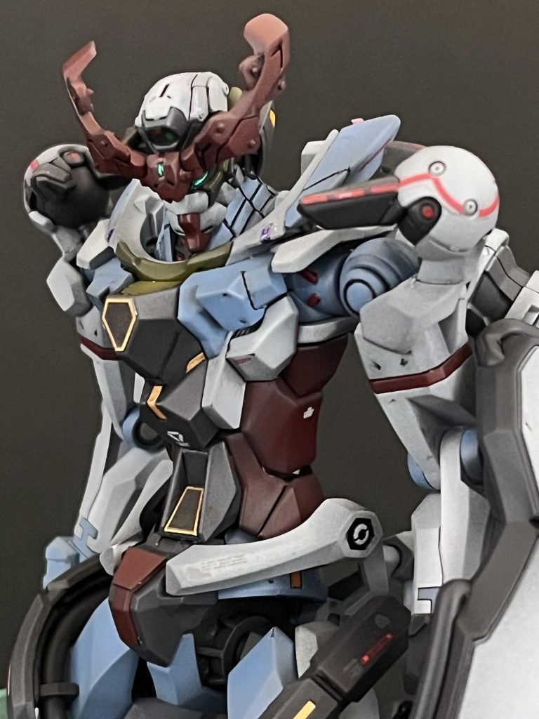 ＨＧ 1/144 GQuuuuuuX ジークアクス完成しました！–3枚目/制作者：black🇯🇵