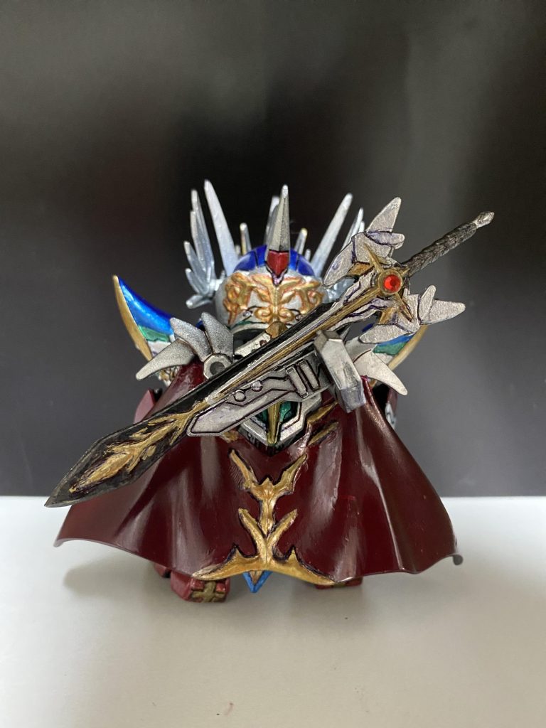 塗り分けが大変でしたが、楽しく製作できました。