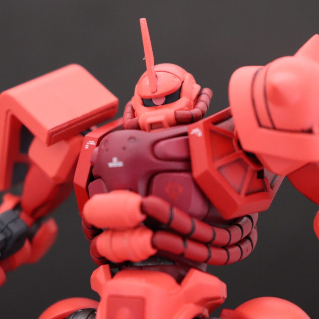 シャア専用ザク(ジークアクス)|すてらくす(旧名たこ焼き)さんのガンプラ作品|GUNSTA(ガンスタ)