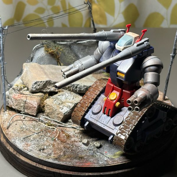 ガンタンク　ジオラマ