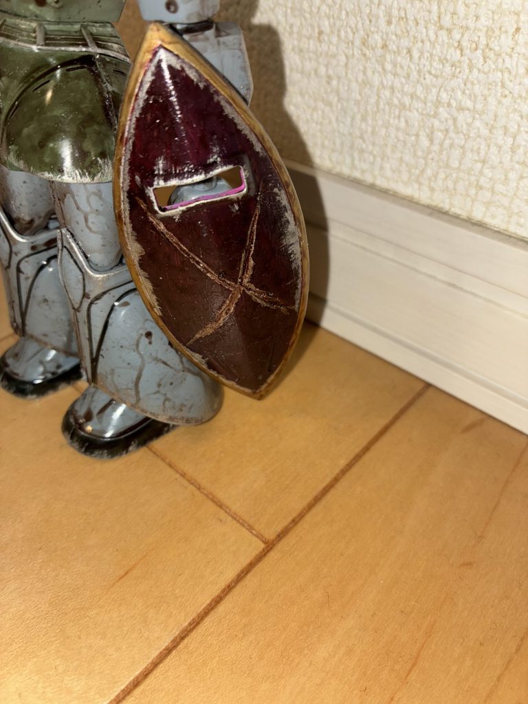 原作より渋めの紫になりました