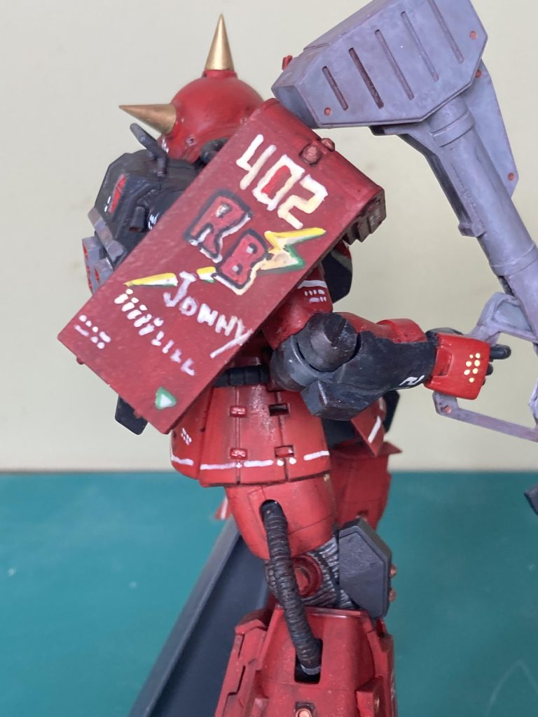 今回もオール手書き📝です。通常とは、ちょい違う感じでジョニーライデンのイメージをマーキングしてみました.