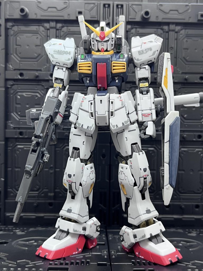 MkⅡはガンダム 系の機体でもかなり好きな機体です。マッシブ感が良いです。