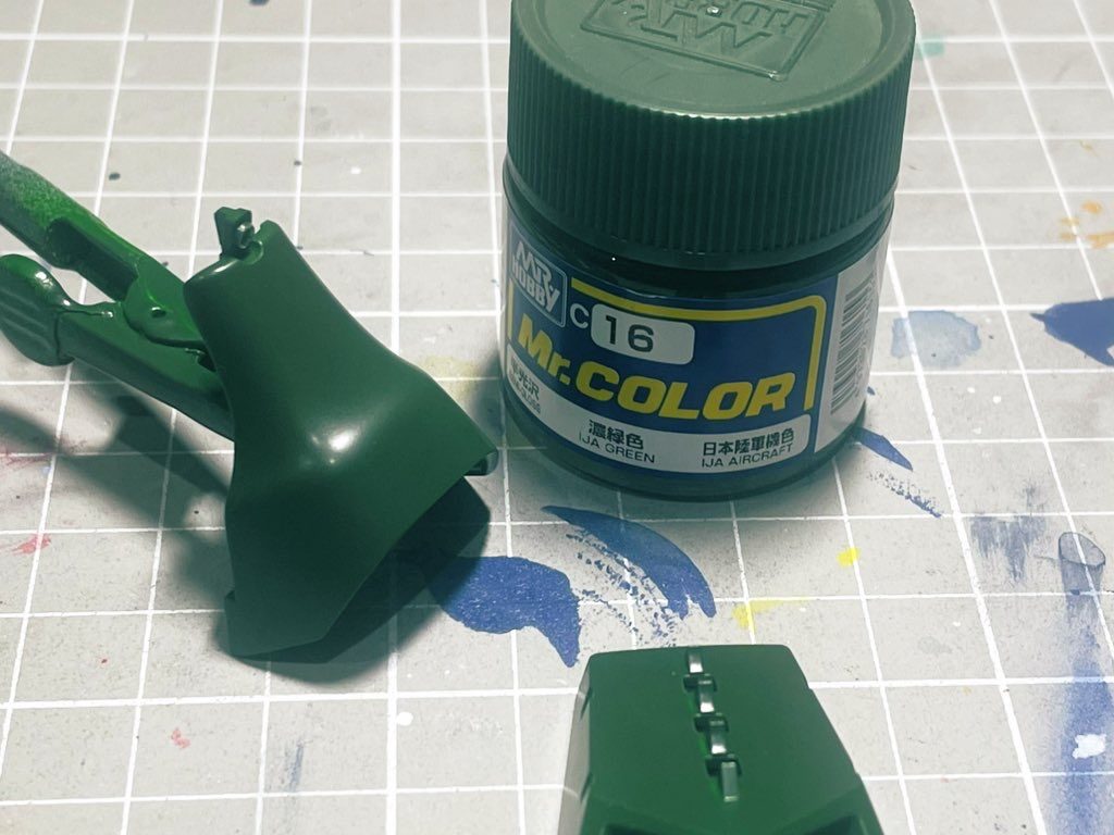 濃緑色はバッチリかと思います。