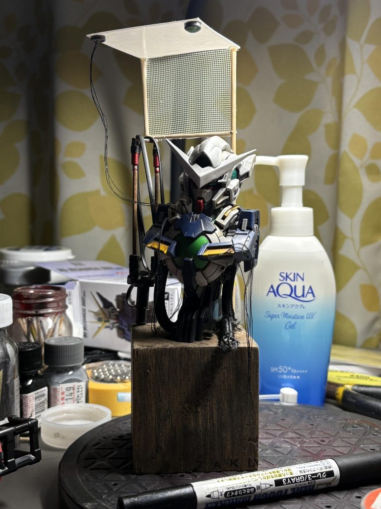 ある程度完成に近づいた写真です。