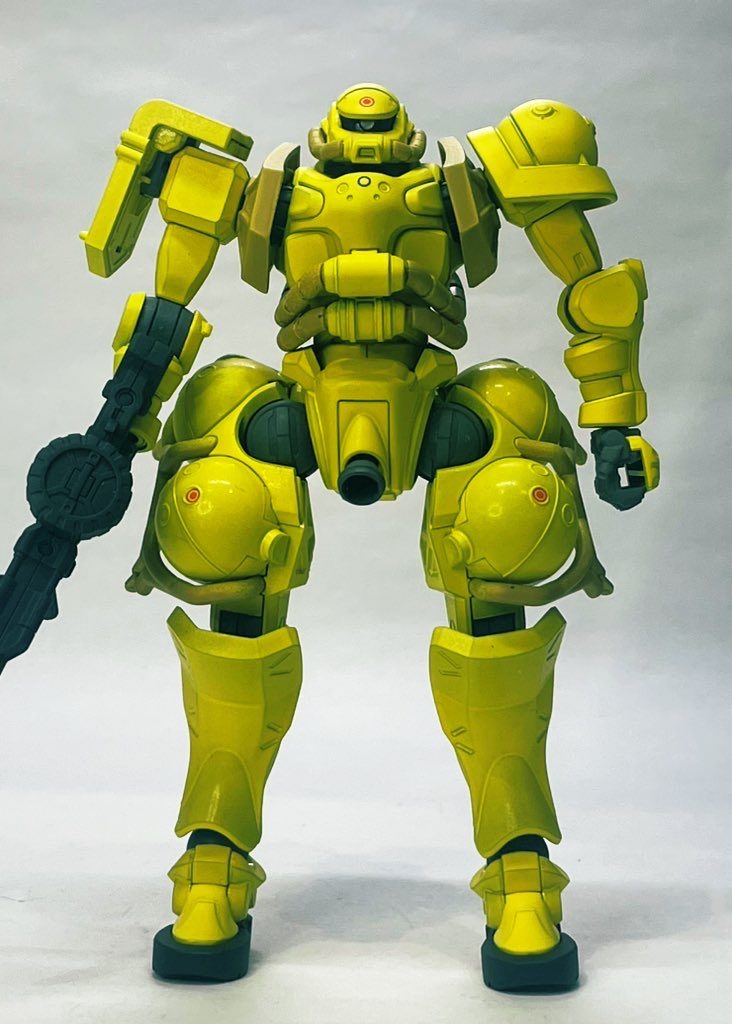 自分は主役機より、敵に鹵獲されて試験機の標的にされてしまうそんな悲劇的なエピソードを想像させてくれるモブ機の方が好きだったりします。