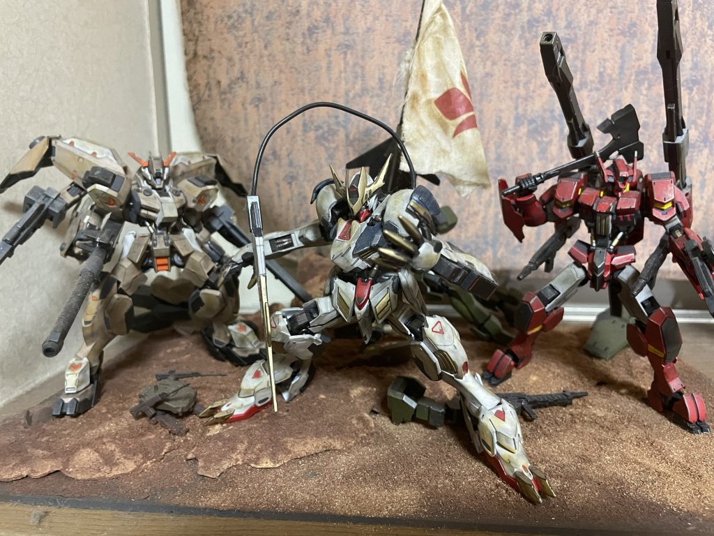 鉄華団　最後の防衛戦–4枚目/制作者：とるてぃ@trtysm