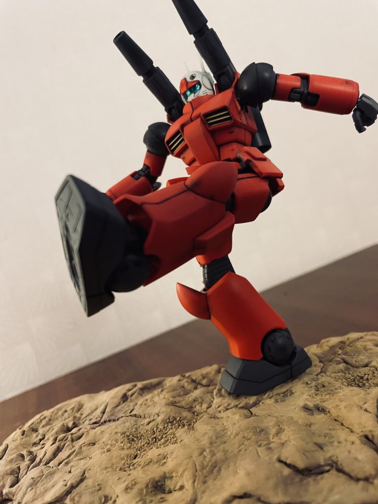 ガンキャノンのアップです。