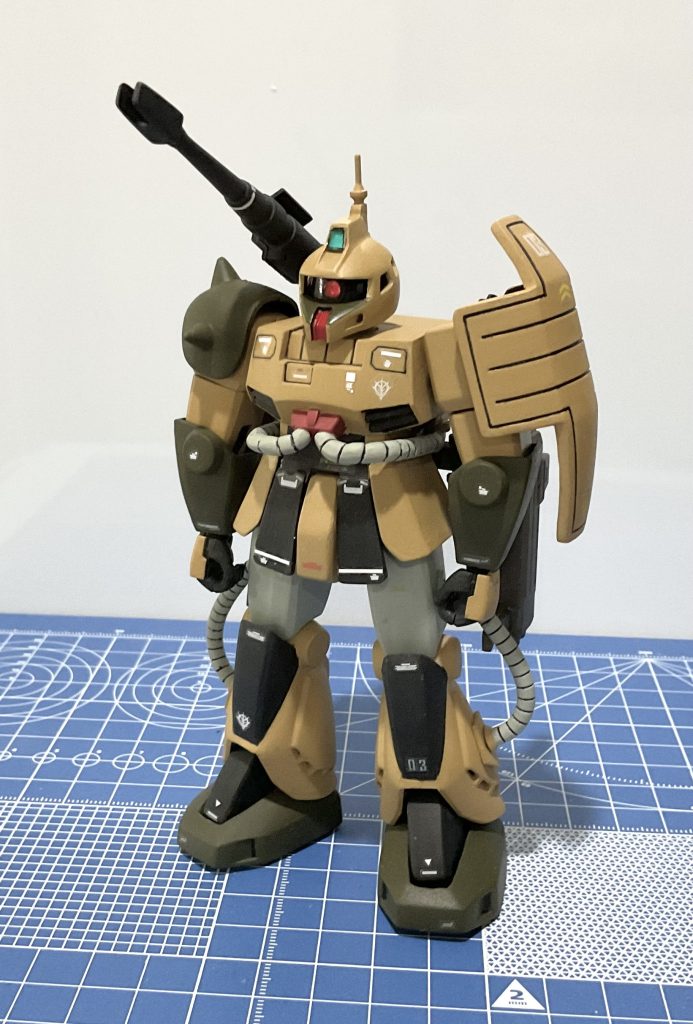 旧キット 1/144 MS-06K ザクキャノン–7枚目/制作者:猫川フニャ男