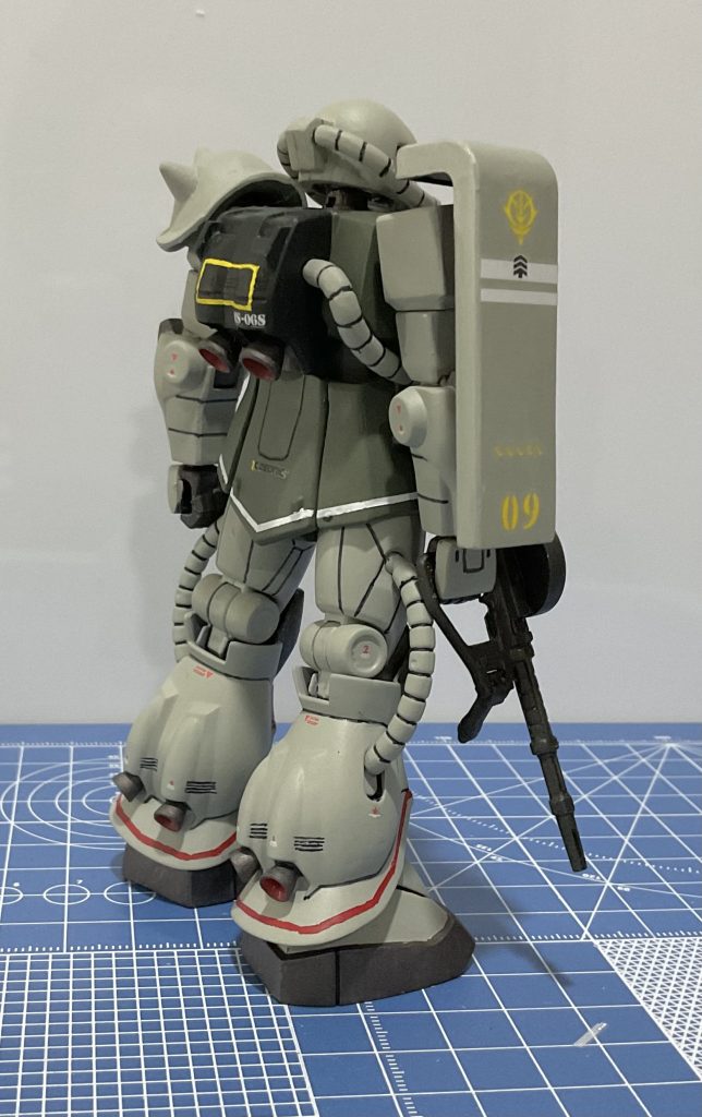FG MS−06S型ザクⅡ 量産型カラー–5枚目/制作者:猫川フニャ男