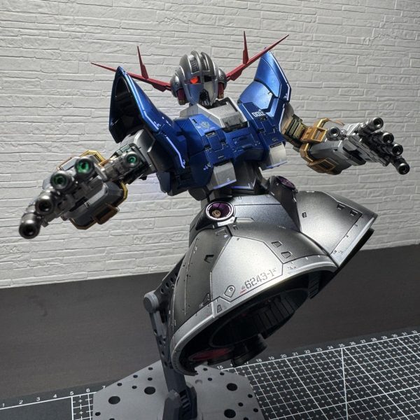 【初投稿】RGジオング　マッドメタリック塗装