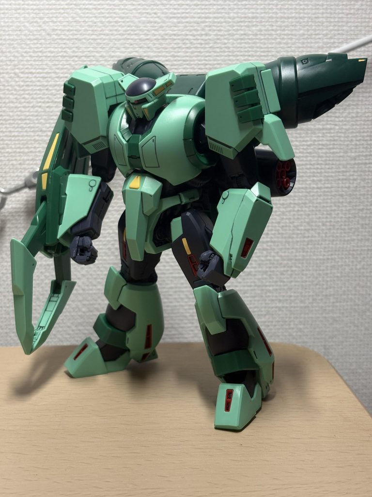 ストレートに組んで墨入れ。