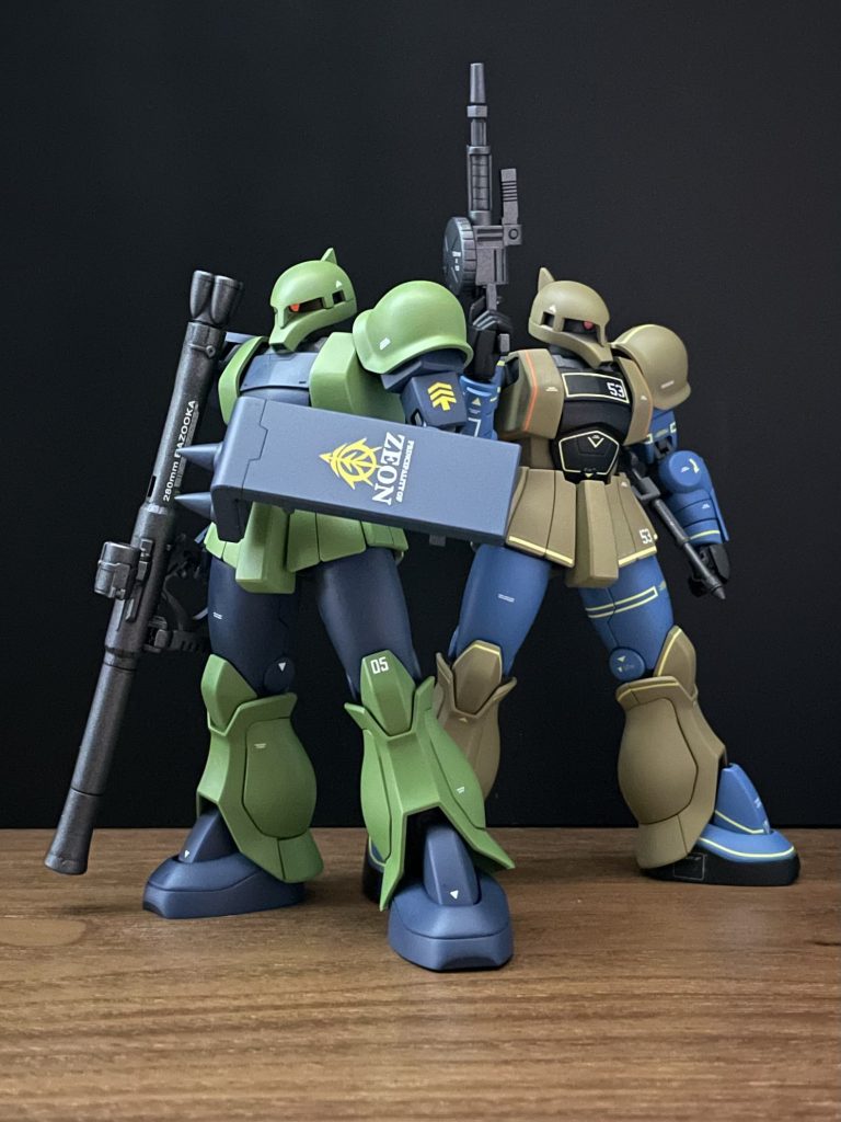 HGUC リバイブ旧ザク–7枚目/制作者：hos_plamo