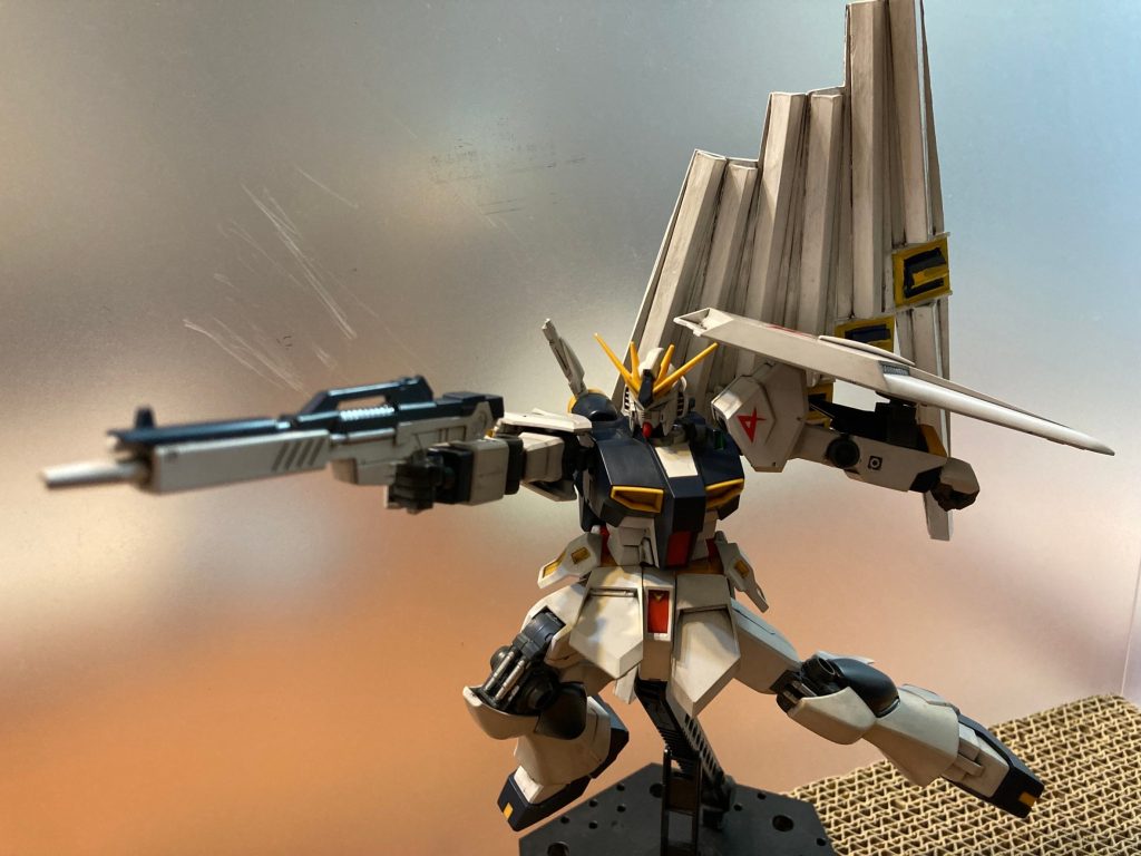 ファンネル装備でこんなにも雰囲気が変わるなんて…自画自賛しております。