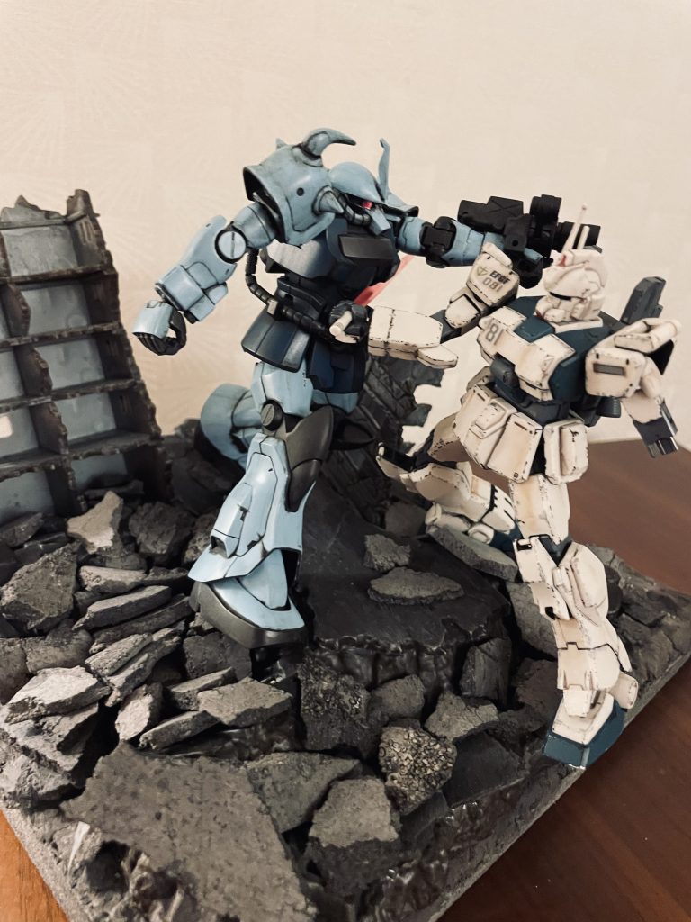 震える山のもう一つの名シーンをイメージしています。壮絶な斬り合いでした。