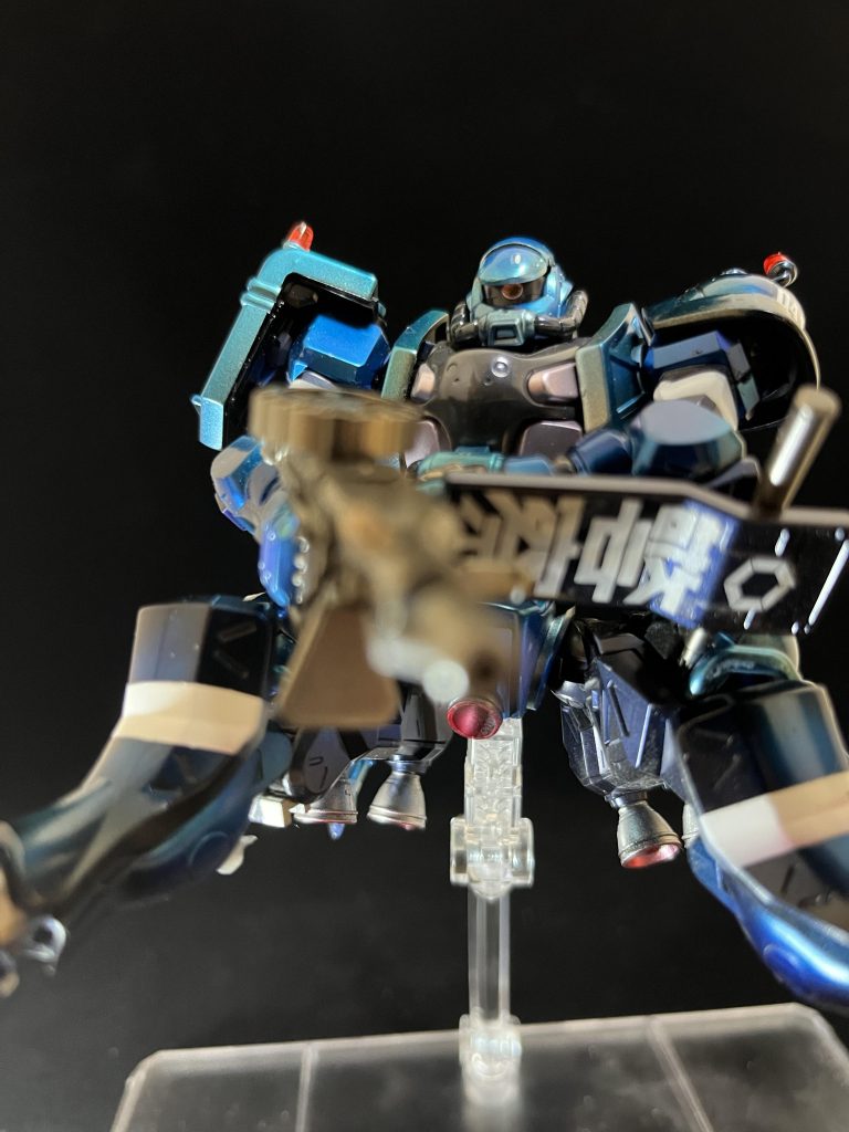 軍警ザク　キャンディ塗装–3枚目/制作者：うーちゃん