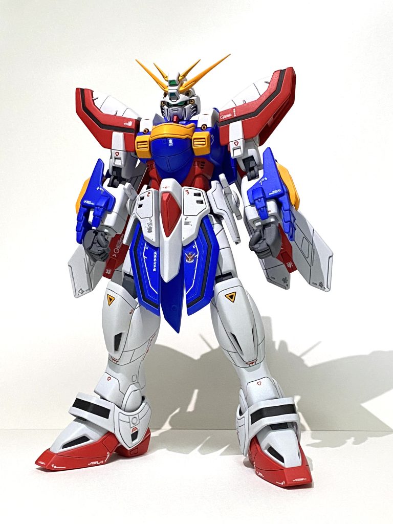旧HG 1/100 ゴッドガンダム–2枚目/制作者：シオカラ