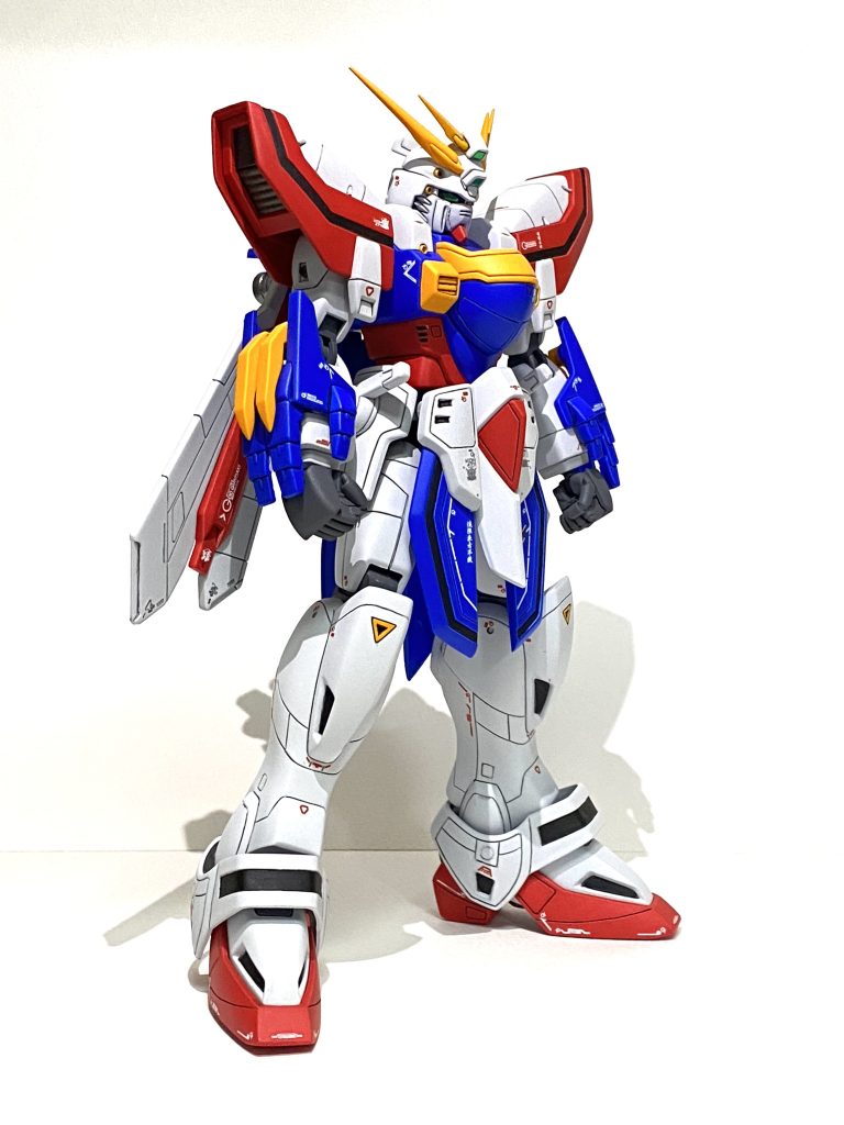旧HG 1/100 ゴッドガンダム–3枚目/制作者：シオカラ