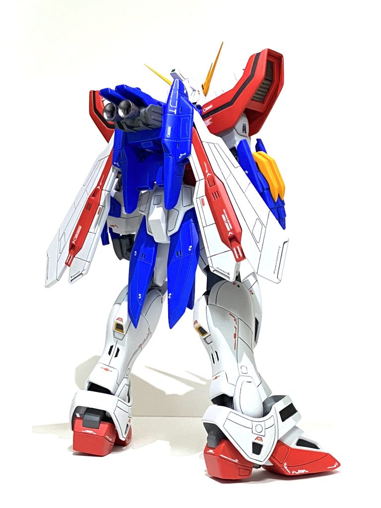 旧HG 1/100 ゴッドガンダム–4枚目/制作者：シオカラ