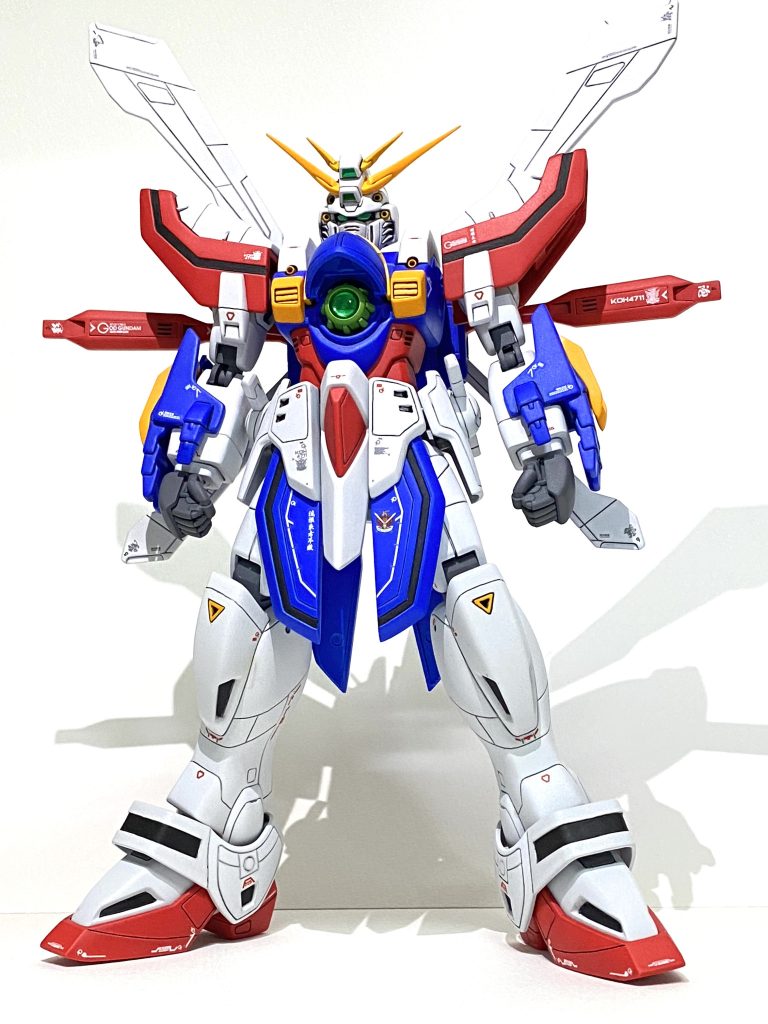 旧HG 1/100 ゴッドガンダム–5枚目/制作者：シオカラ