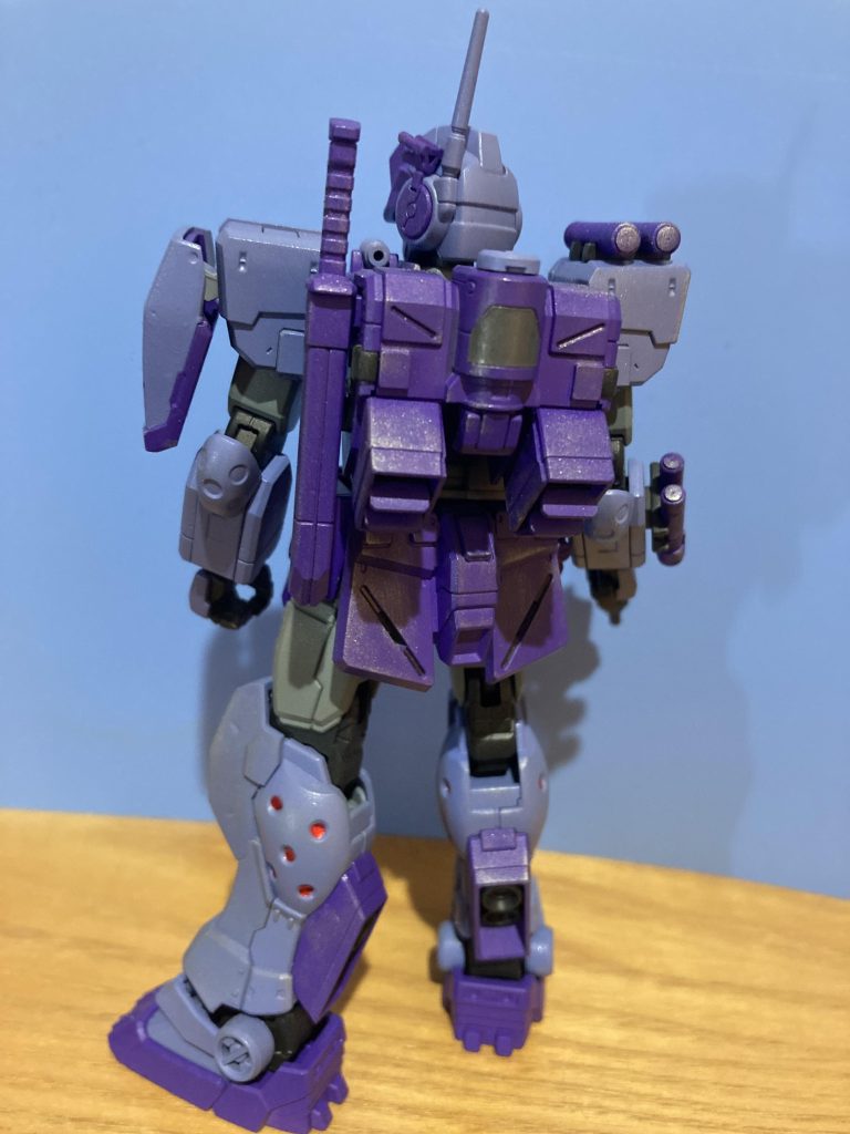 背面以前から知っていたこのマニアックな機体が発売となった時は何としても手に入れねばと思ったものです