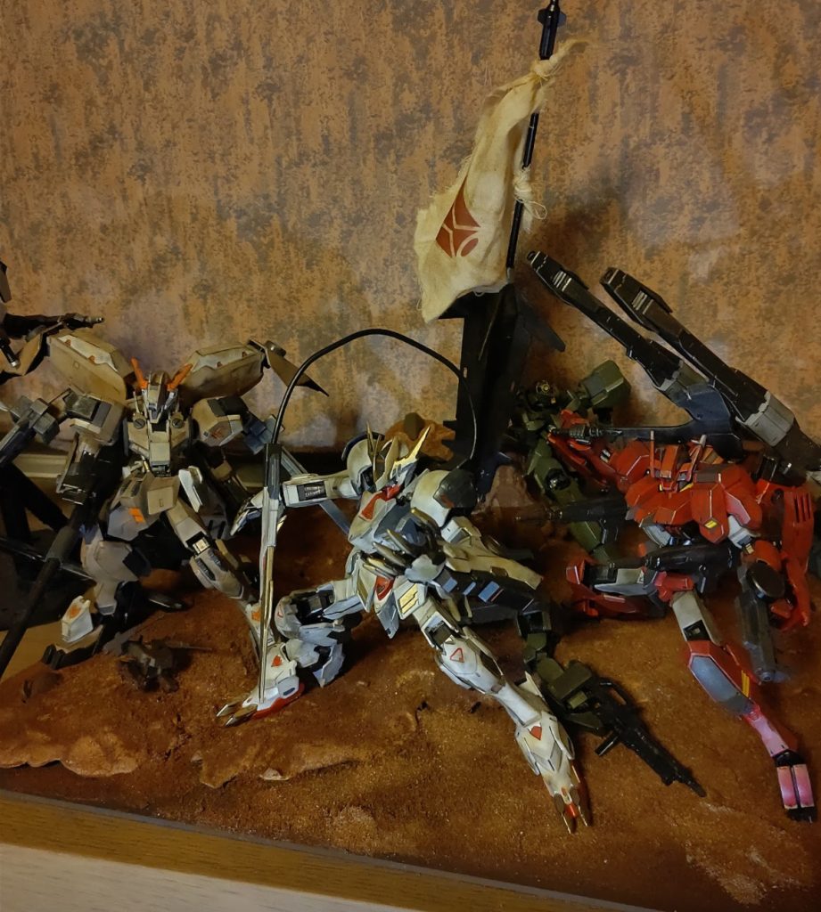 鉄華団　最後の防衛戦–2枚目/制作者：とるてぃ@trtysm