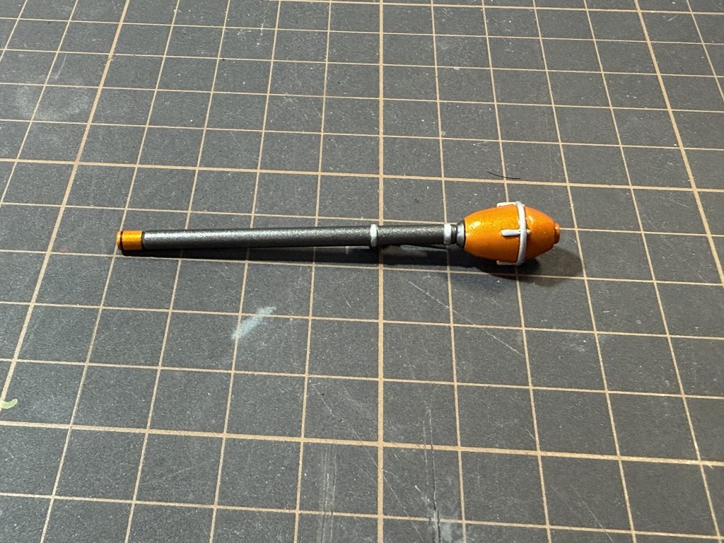 【制作過程】シュツルムファウスト塗り分け