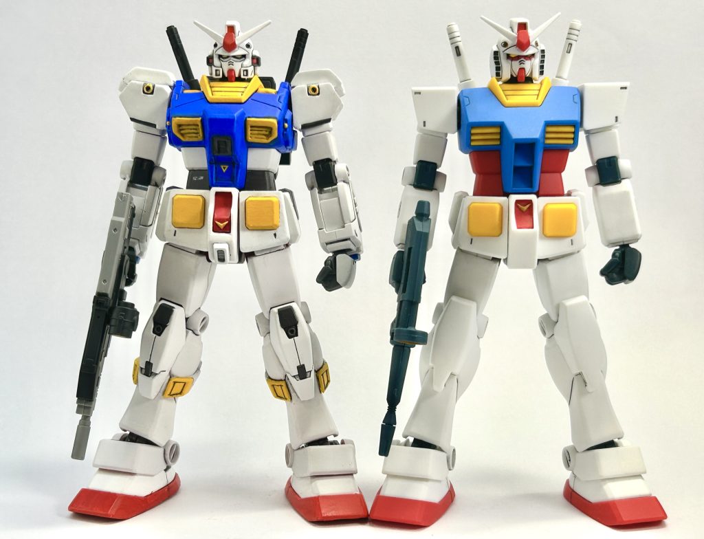 最後にガンダムとのツーショットです。