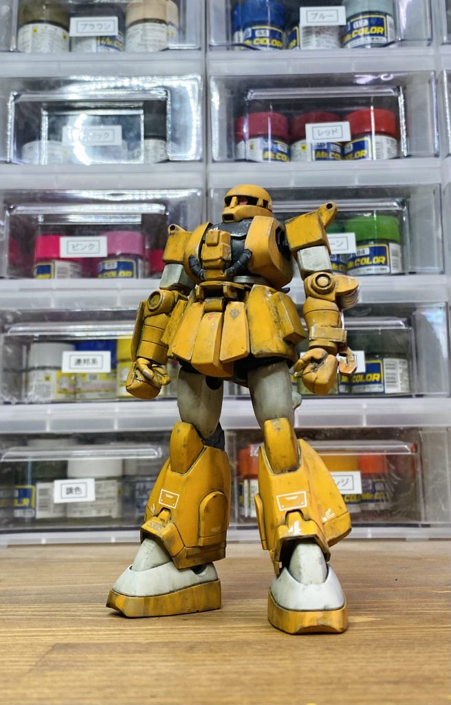 HG作業用ザクⅠ–3枚目/制作者：刃こぼれニッパー