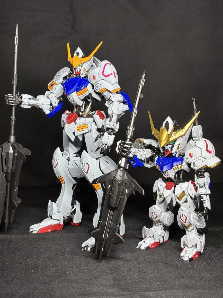 親子、MGSDもいいですがMGは迫力が違いますね