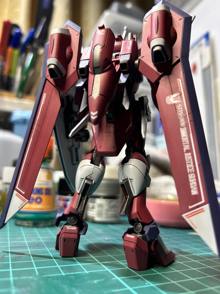 あ❗️ふくらはぎの合わせ目消すの忘れてたー😂