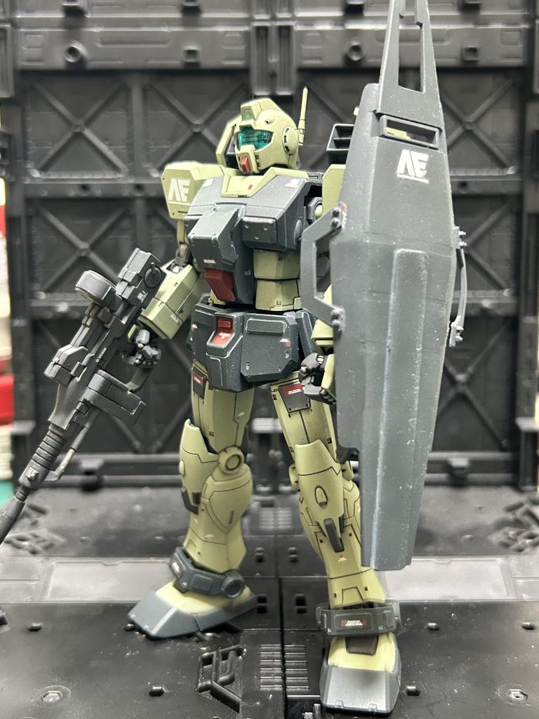 ネモの開発検証とインターセプト機の実証機として製作。まあ、後にジェガンでもインターセプト機はありましたし😉