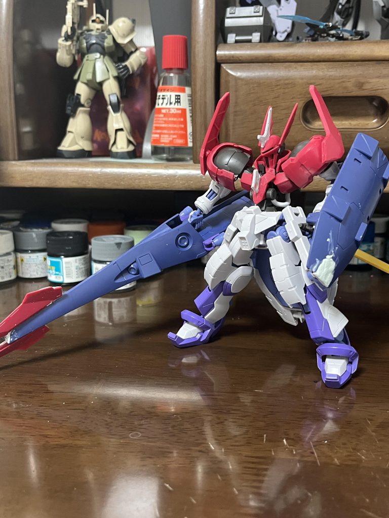 同じシリーズかつ互換性が高かったため、あまり改造せず制作することができました今まで作ってきた中で一番良く出来たと思います