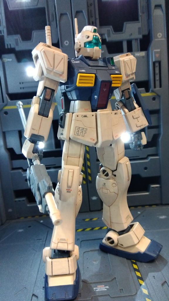 塗装をデザートピンク寄りにしてみましたが、写真では分かりませんね。