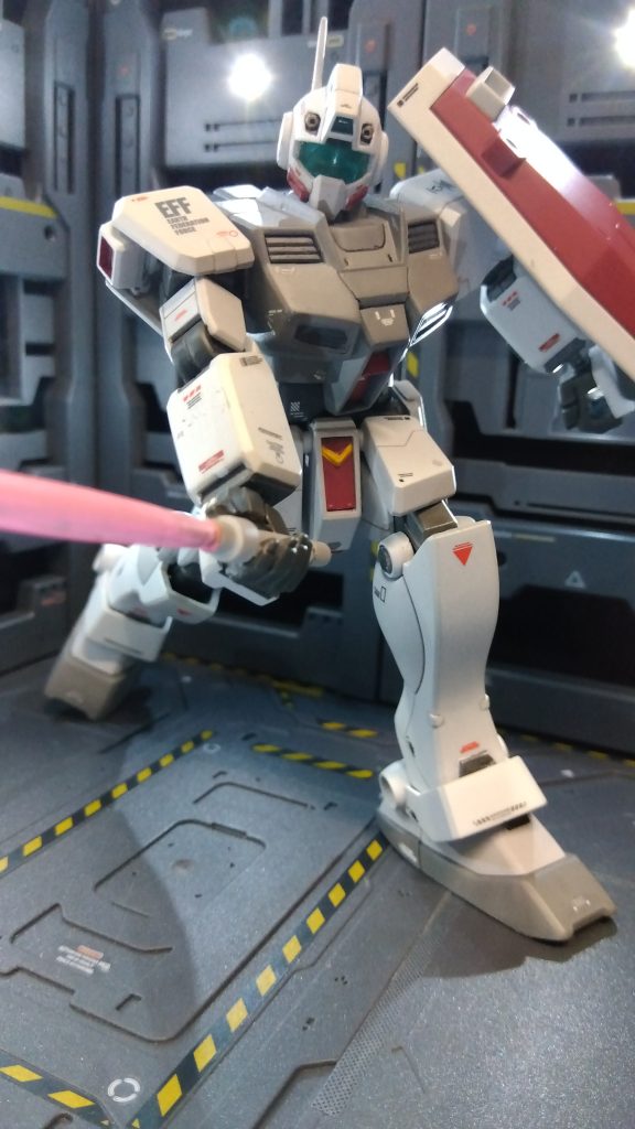 ビームサーベルの塗装は久しぶりでした