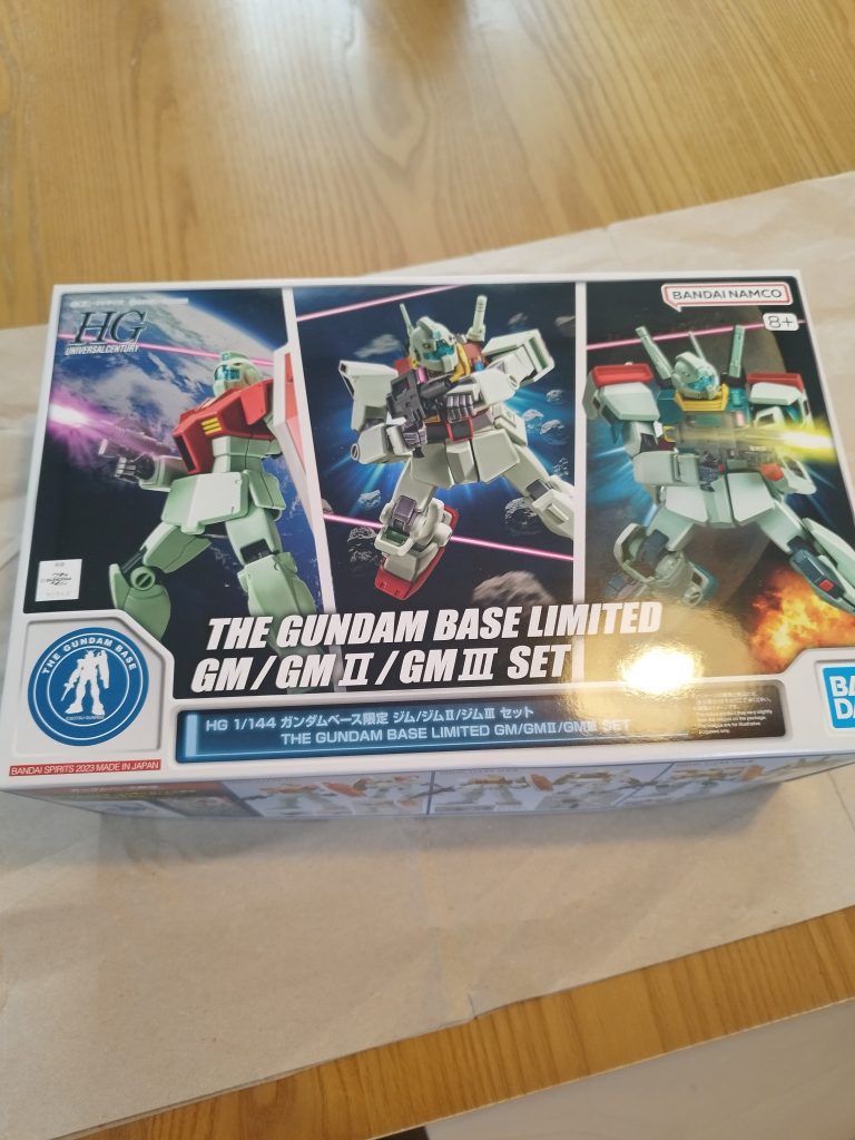 ガンダムベースで購入したジムセットからの作成です🪛