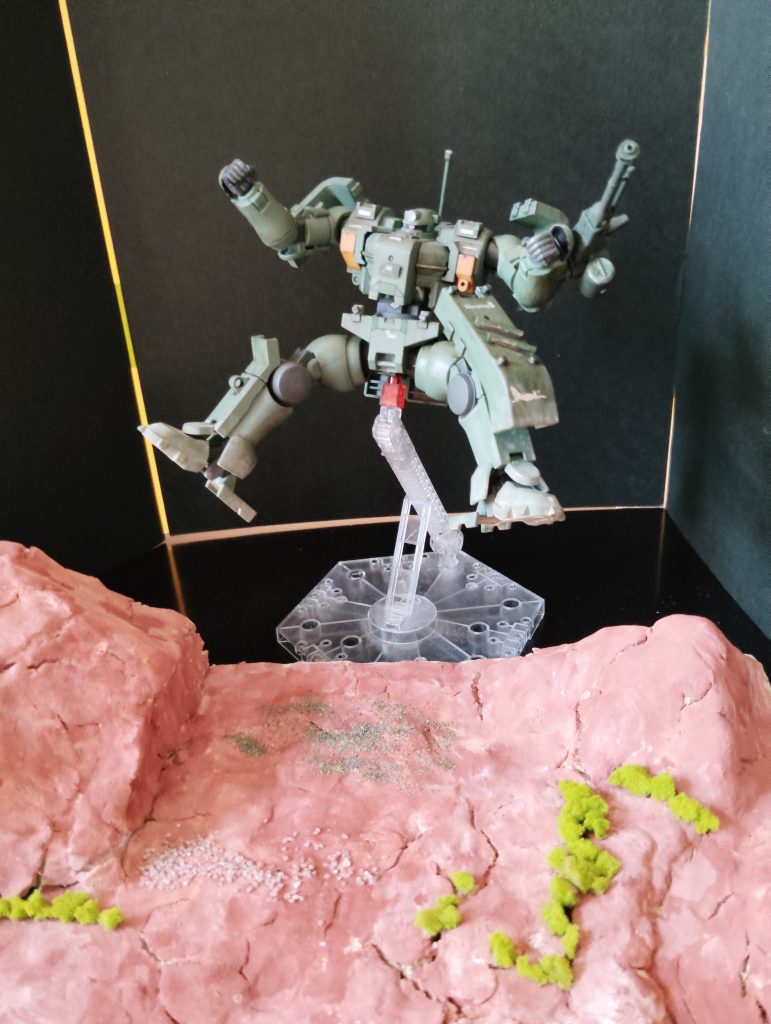 ティエレン降下します。着地態勢に入る!