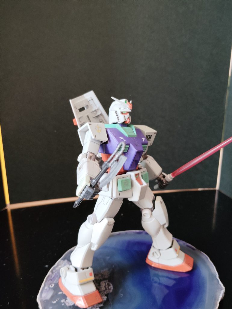 流行りのGQuuuuuuuxを真似てヒート・ホーク持たせてみた。(zaku-kao1)