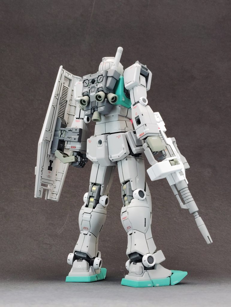 RGM-79 GM（スレッガー搭乗機）–3枚目/制作者：@sneakyworks