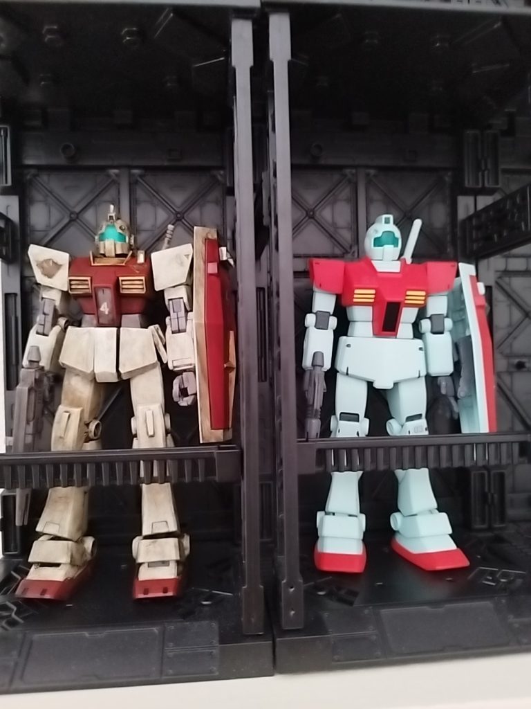 過去作の素ジムと📷並ばせるとジムⅡのほうが強そう👏👏