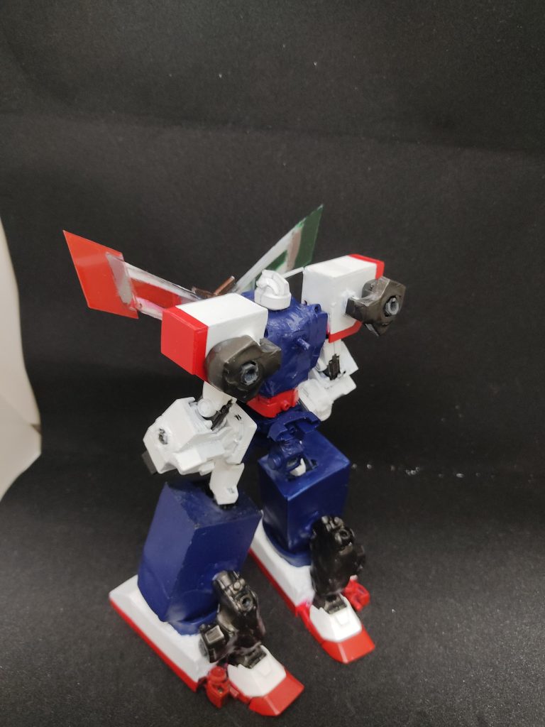 脚部は実は下図のフレームに連結して、つま先とふくらはぎは繋がっていません。